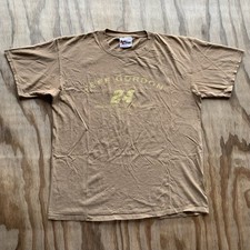 Vintage 1999 Chase Authentics NASCAR Jeff Gordon #24 T-Shirt L Made in USA Brown