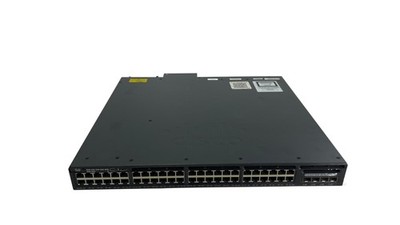WS-C3650-48FS-L 48 10/100/1000 Ethernet PoE+ 4x1G Uplink ports (RSH)
