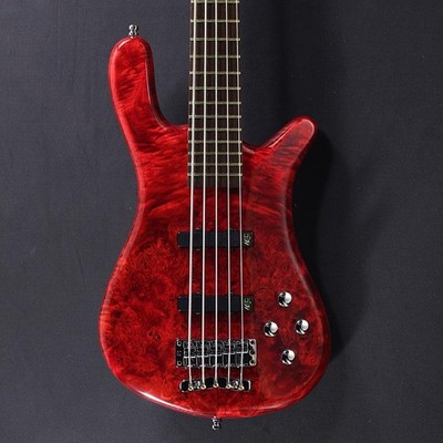 Warwick Pro Streamer LX 5st Birdseye Poplar Top Dark Bleached Red TP HP #013953