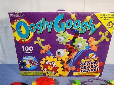 Learning Resources Oogly Googly Motorized Gears Building Set Working Incomplete