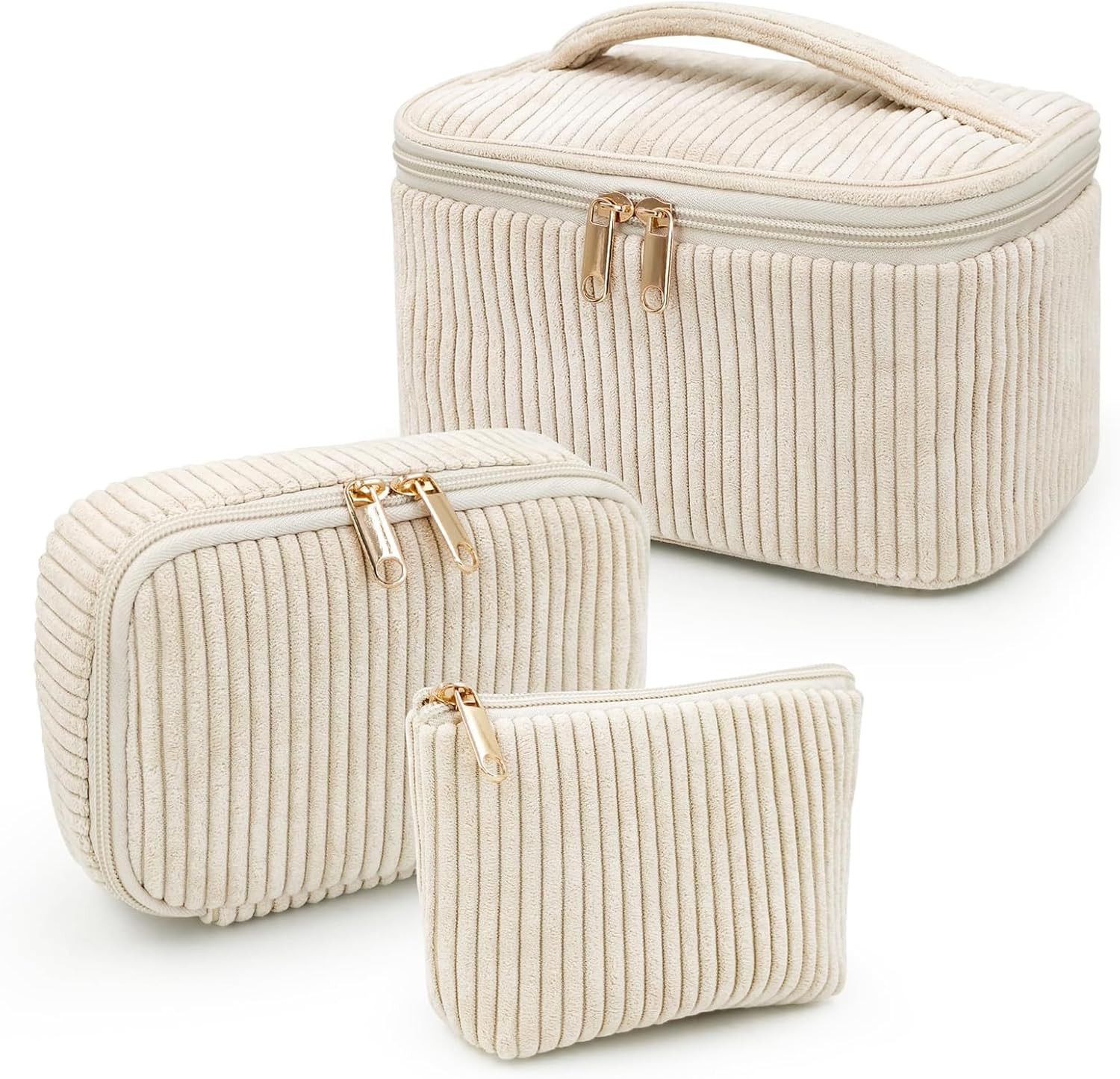 Set 3 Beauty Case Donna Impermeabili - Trousse Trucchi Offerta