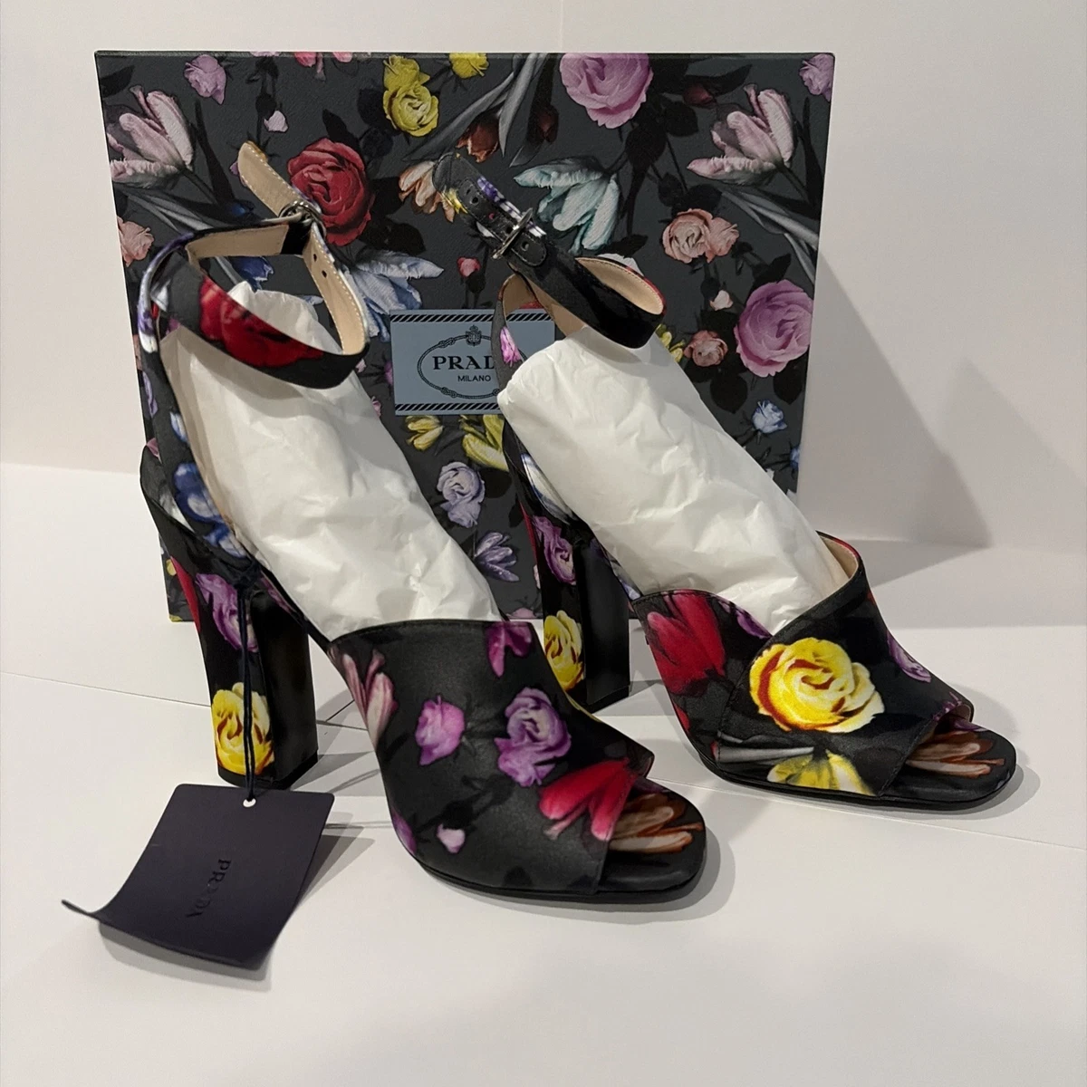 PRADA Flowers Sandals for Women for sale | eBay