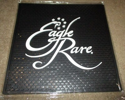 EAGLE RARE buffalo trace BAR MAT whiskey bourbon kentucky service empty J
