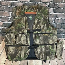 Gander Mountain Guide Series Turkey Hunting Vest Camo Cargo Pockets Size Large