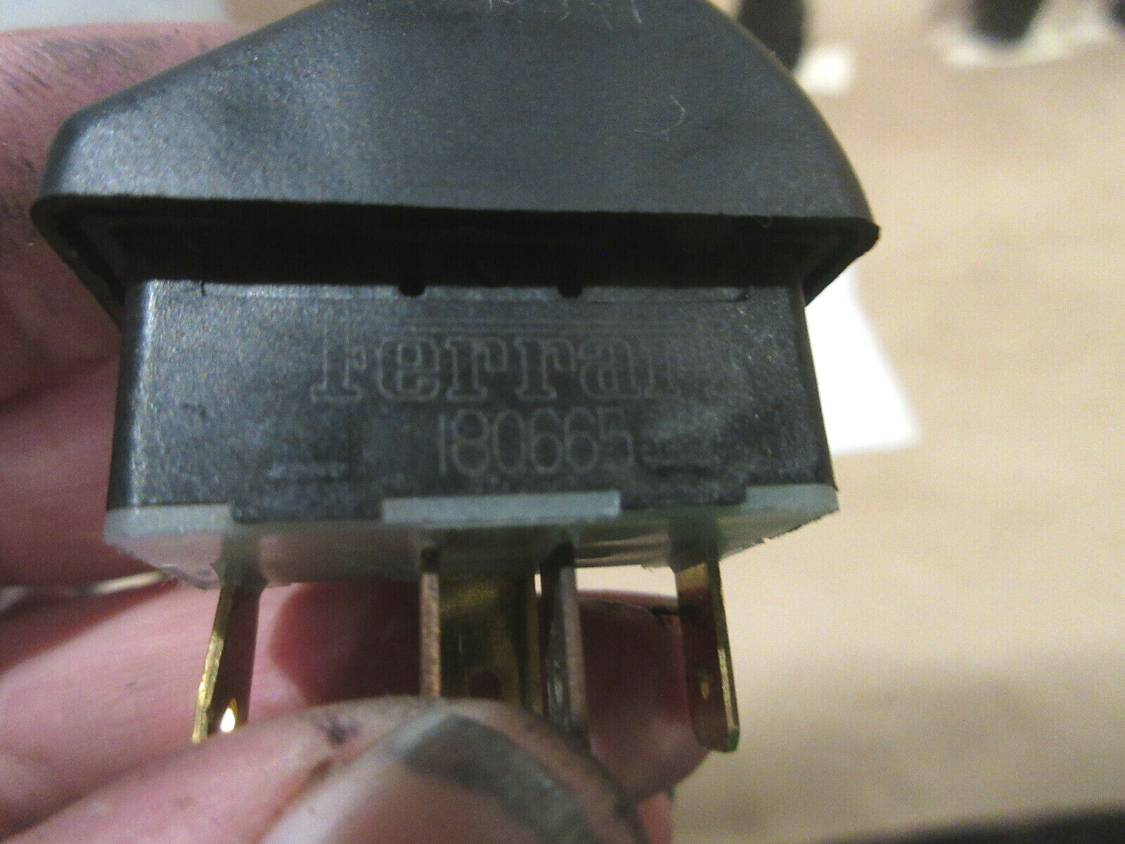 Ferrari 360,430 Spider Outer Mirror Defrost Switch  P/N 180665
