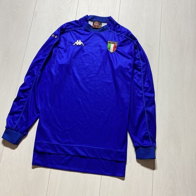 Maillot Italie Domicile 1999-2000 Kappa XL - Manches Longues - Neuf (micro Défaut)