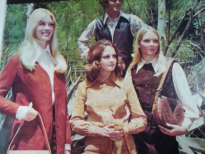 Leather Catalog Vintage 1972 Tandy Company Groovy Fashion Great Idea Pics #101