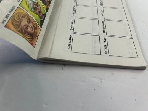 Conspiracy Spy Game Milton Bradley 1982 Replacement Pieces- 4 Bank Books - Picture 7 of 8