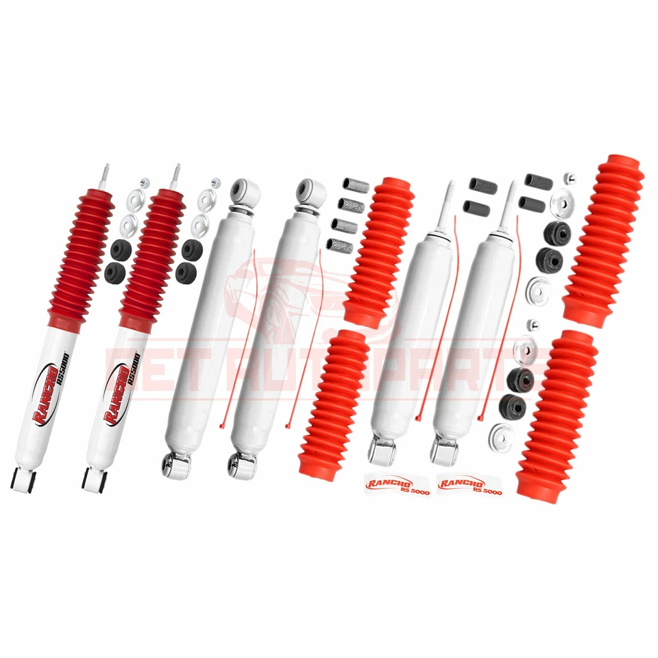 Juego de 6 amortiguadores para Ford F-150 4x4 con cuádruple delantero 1980-1996 Foto 2 de 4