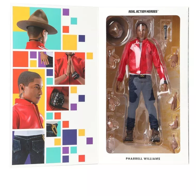 Medicom Pharrell Williams Rah Action Figure Very Rare!