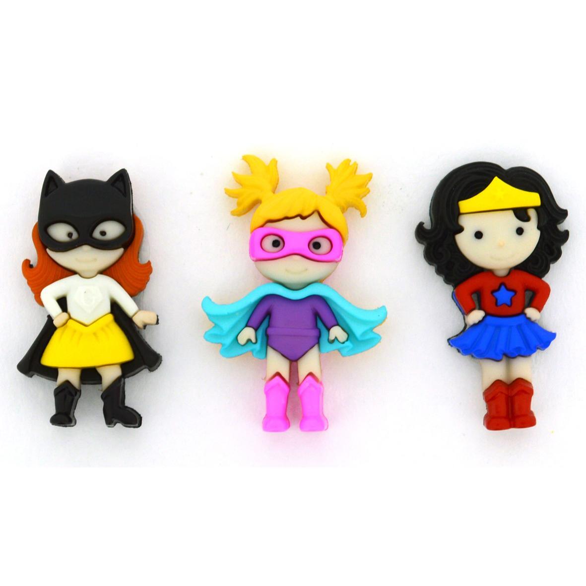 bottoni dress it up donut party 5 pz