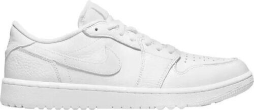 White Air Jordan 1 low G Triple White Golf Sneakers Mens Size 14