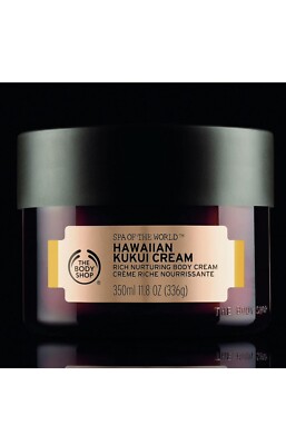 新品未開封☆HAWAIIAN KUKUI CREAM(350 ml) The Body Shop Hawaiian Kukui Cream 350ml Spa Of The World