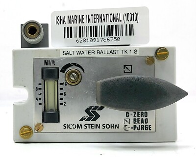 Sicom Stein Sohn Salzwasser Ballast TK 1 S Messpegel