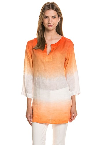Leinen Sommer Gerade Bluse Shirt Passform Tunika Top Damen Gant CqwPvpUw
