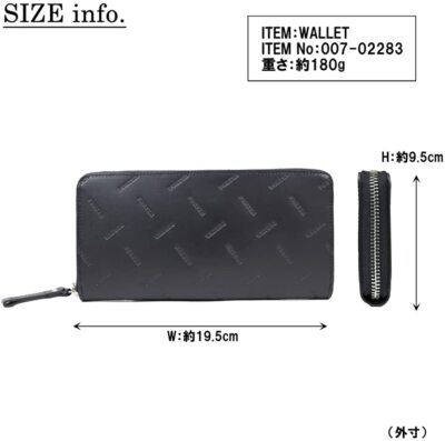 Yoshida BAG PORTER ENCHASE LEATHER WALLET Gray 007-02283 MADE IN 