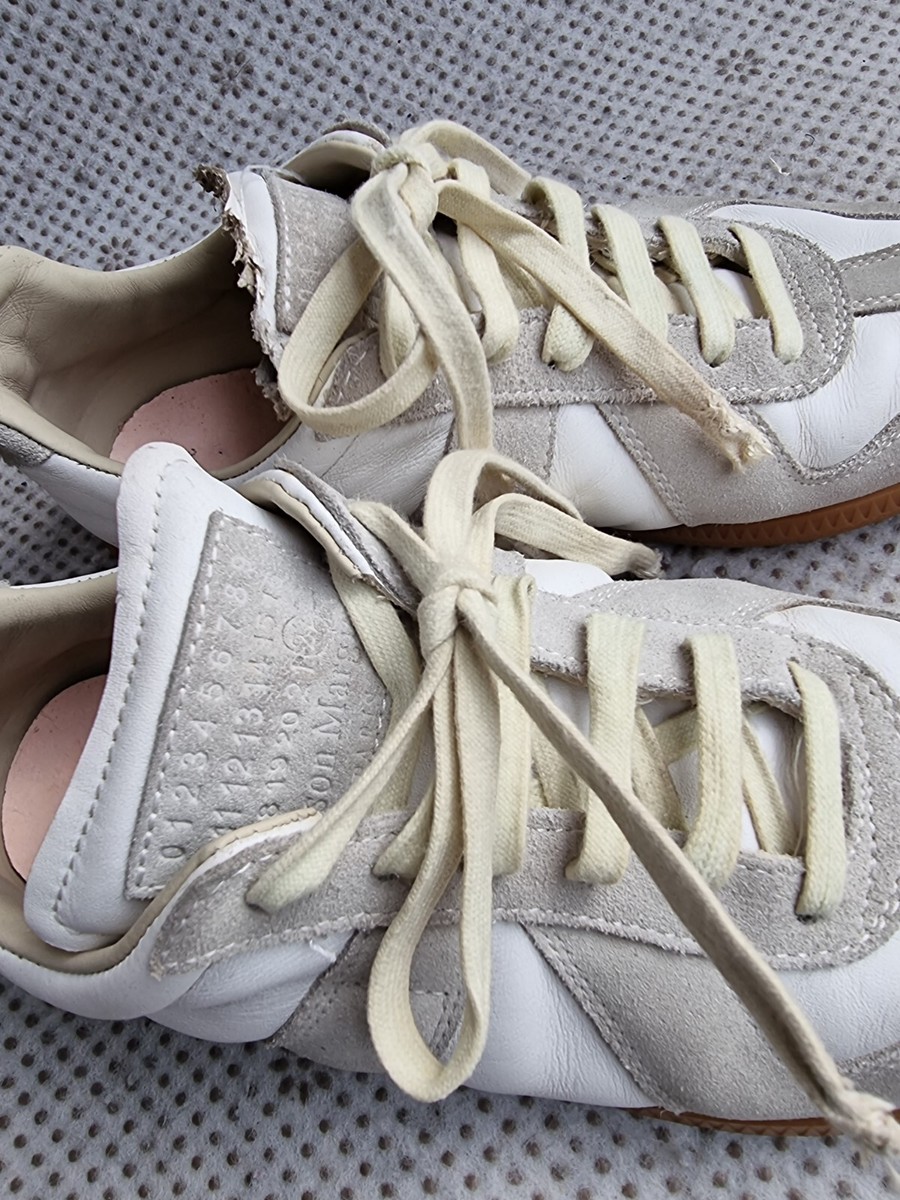 MAISON MARGIELA Replica Leather/Suede Sneakers Size 36 | eBay MAISON MARGIELA Replica Leather/Suede Sneakers Size 36 | eBay