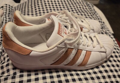 adidas gazelle silver green womens Adidas Kids Pre-School Originals Superstar Shoes in Black/White, Size 11 main image 1