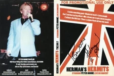 Peter Noone- Signed DVD Insert (Herman's Hermits)