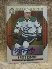 Brett Ritchie #A-BR 2018-19 O-PEE-CHEE Coast To Coast Autographs Dallas Stars 