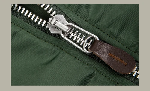 Red Tornado Winter Heavyweight MA1 Wool Jacket Men Pilot Jacket MA-1 Coat Short - Picture 13 of 29