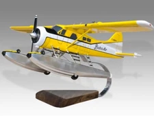 De Havilland DHC-2 Beaver Bates Air Desk Wood Airplane Model Large Scale 1/32