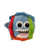 Baby Shark Sensory Buckle Toy Toddlers By White Dolphin Plush Numbers Buckle