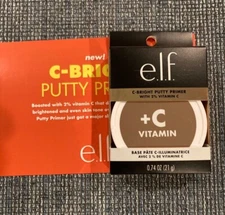 Elf  C-Bright Putty Primer with 2% Vitamin C New