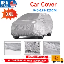 Waterproof Full Car SUV Cover Protection Outdoor UV Snow Dust Rain Resistant US