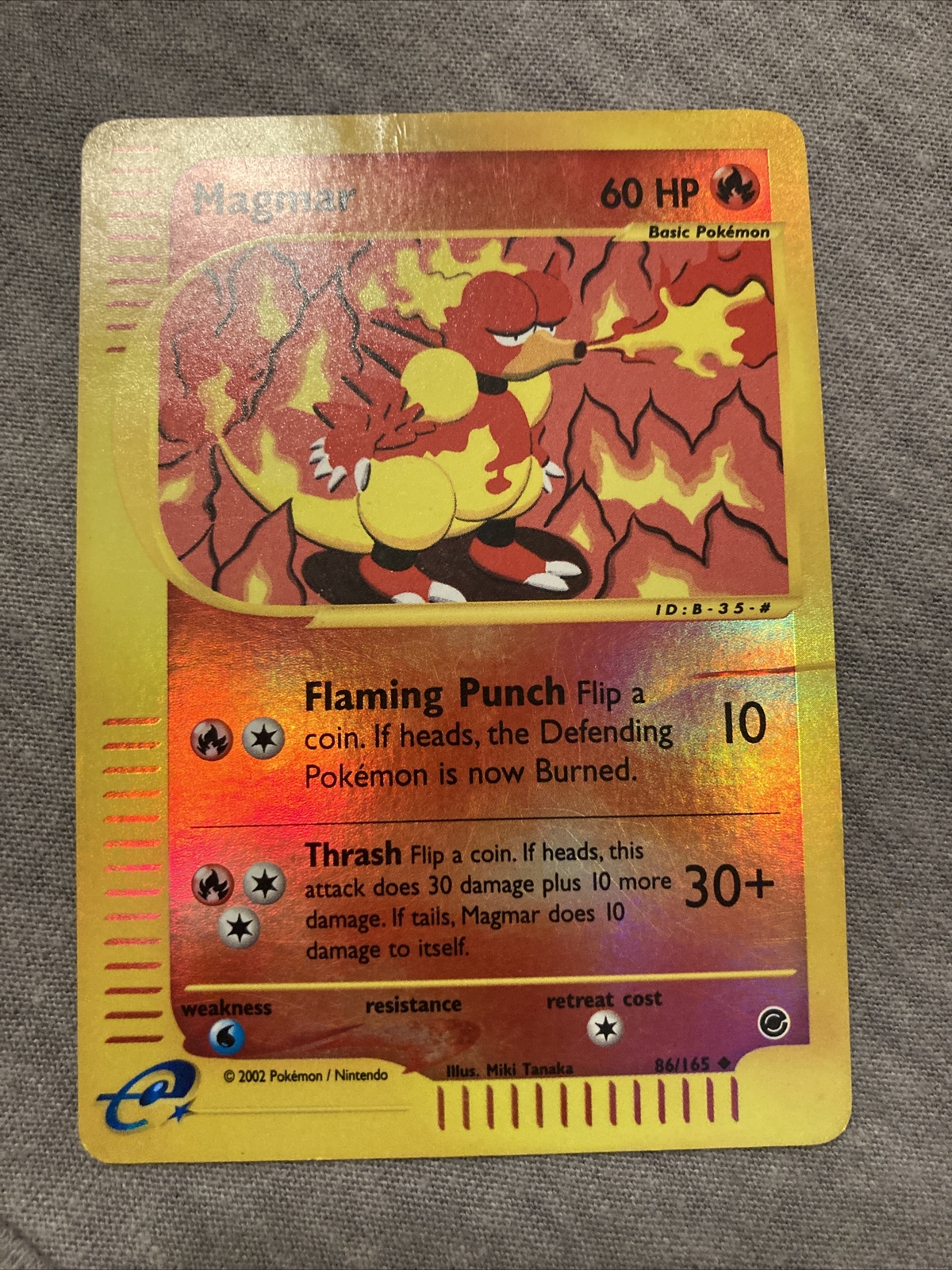 Magmar 86/165 - Reverse Holo Expedition Set Pokemon Card