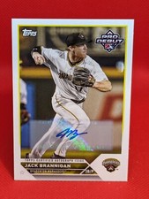 2023 Topps Pro Debut Jack Brannigan Rookie Prospect Auto #PD-12