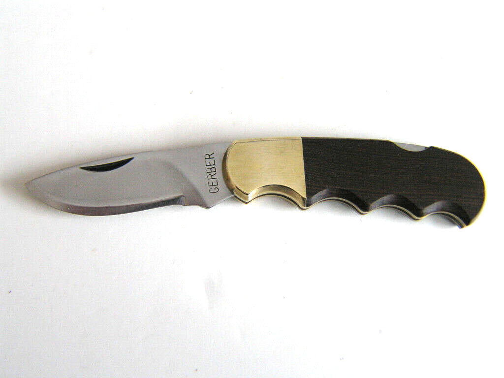 Gerber Magnum Folding Hunter Lockback Hunting Knife MINTY eBay