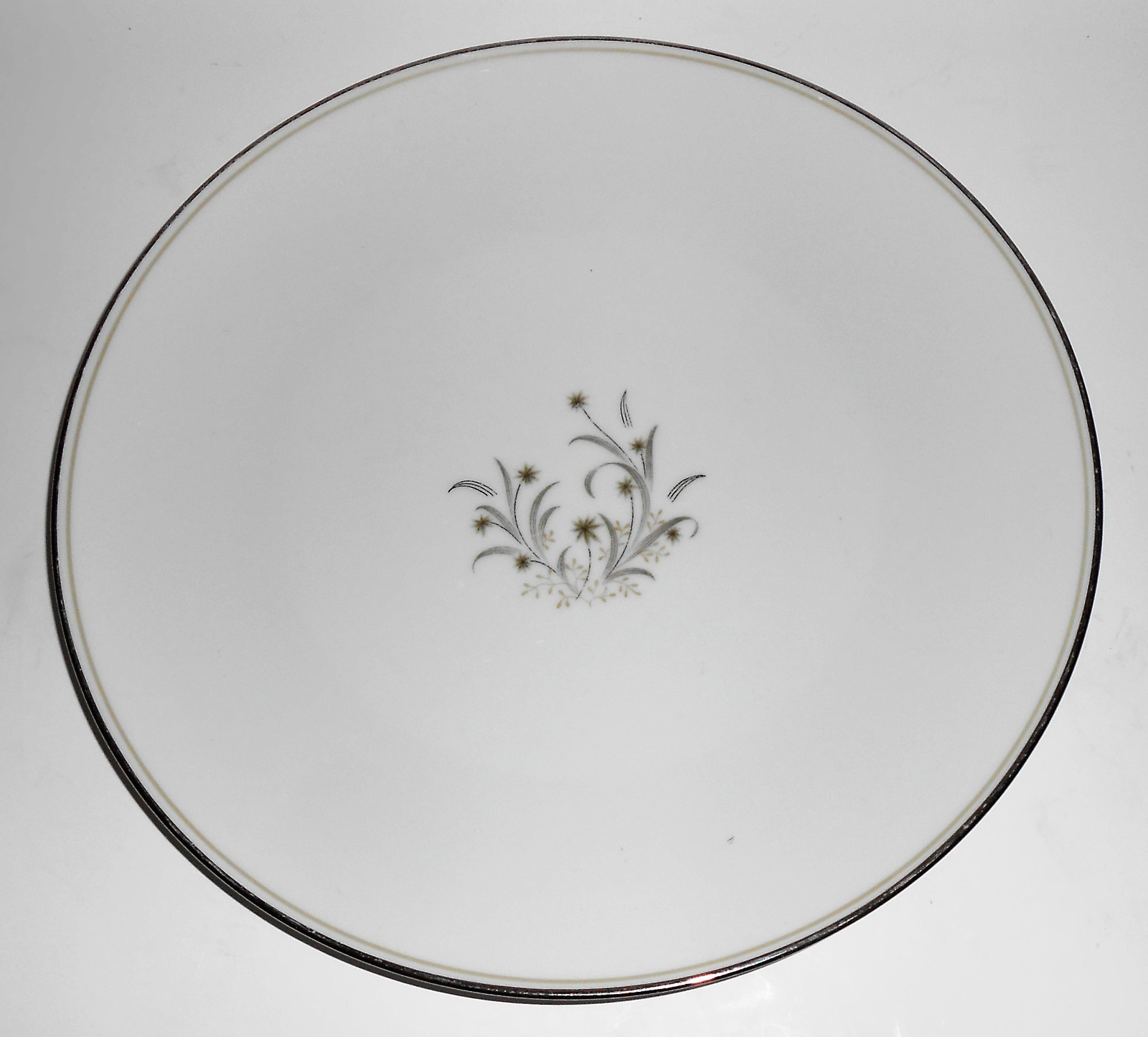 Noritake Porcelain China 5772 Ardis Platinum Dinner Plate eBay