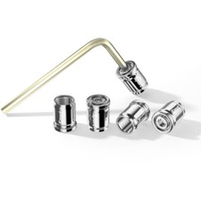 4pcs Universal Car Wheels Titanium Tire Air Valve Caps Stem Dust Cover Decorate