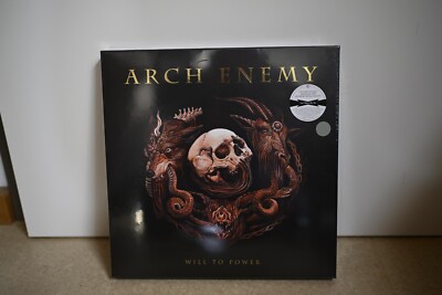 Arch Enemy - will to power box in black vinyl, LP, poster, cd  mint, super rar