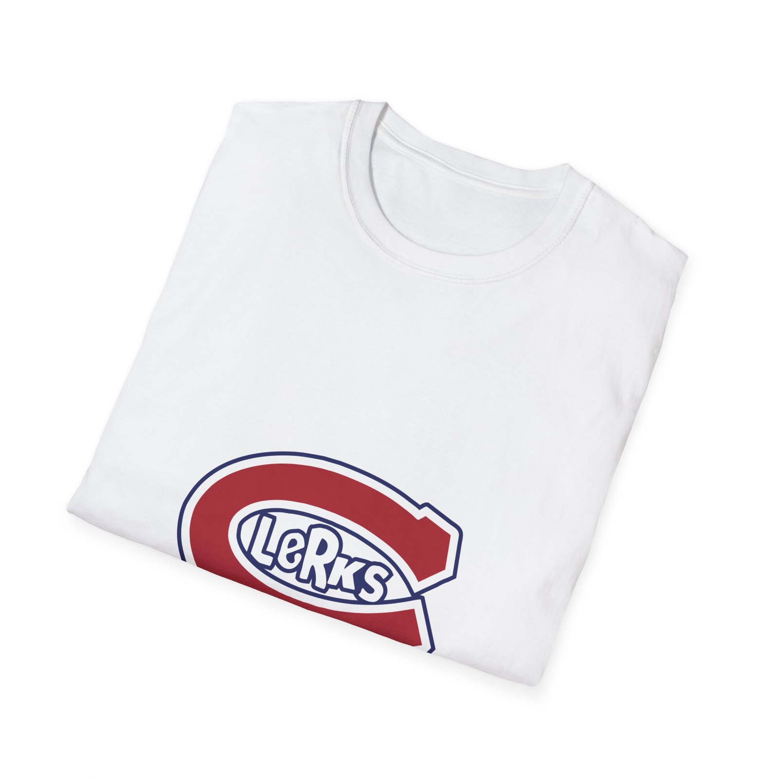 Maglietta Clerks Montreal Canadiens 37 in una fila unisex softstyle