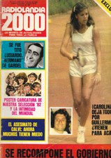 PRINCESA CAROLINE MÓNACO Y GUILLERMO VILAS - Radiolandia 2000 mag 1982 Argentina