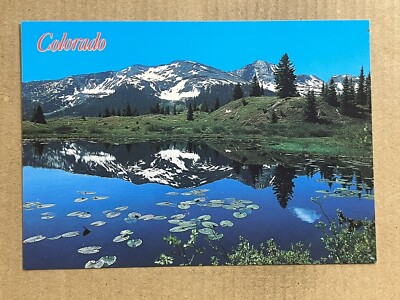 Postcard Colorado CO  Little Molas Lake Scenic Mountains Vintage PC