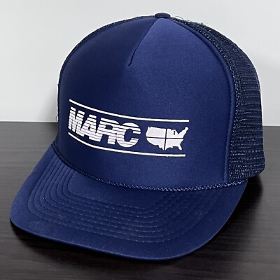 Vintage MARC Hat Cap Snapback Adjustable Mid American Research Chemical