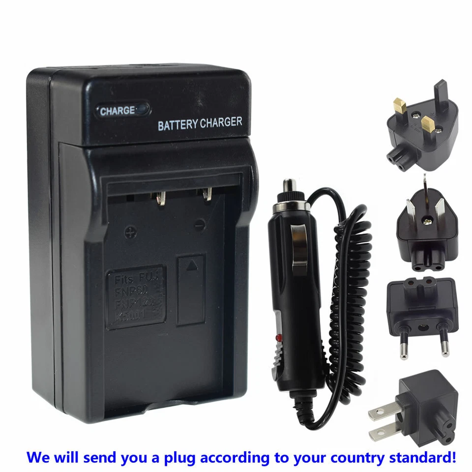 Cargador de batería regular para FNP-60 KODAK EasyShare DX7590 Zoom, LS420, LS433 Foto 3 de 4