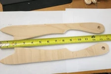 2 birch plywood table saw push sticks finger savers