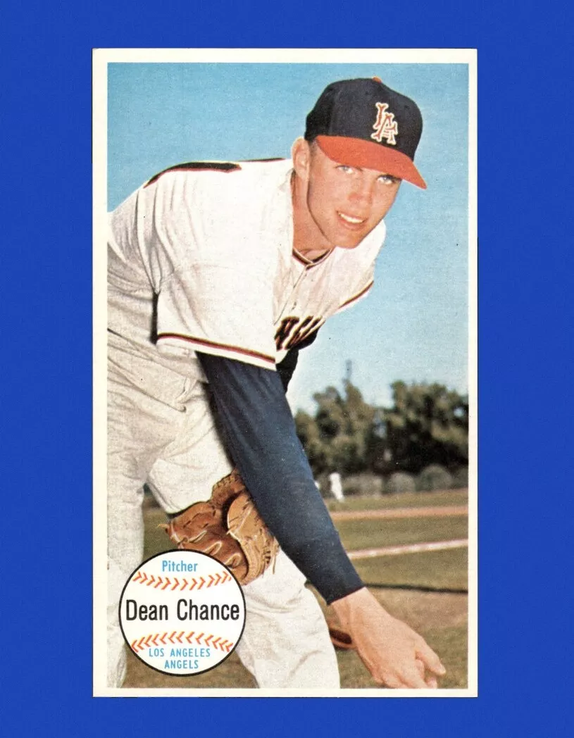 Dean Chance trading card