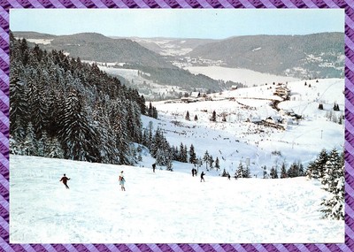 Postcard - GERARDMER the ski slopes