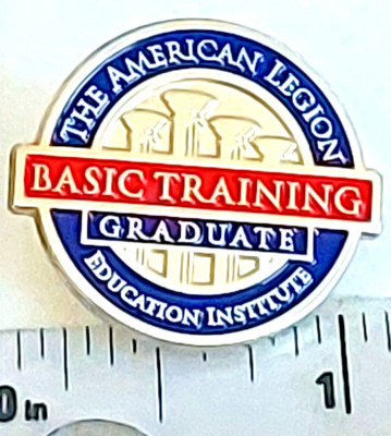 The American Legion Basic Training Graduate Education Institute Lapel ...