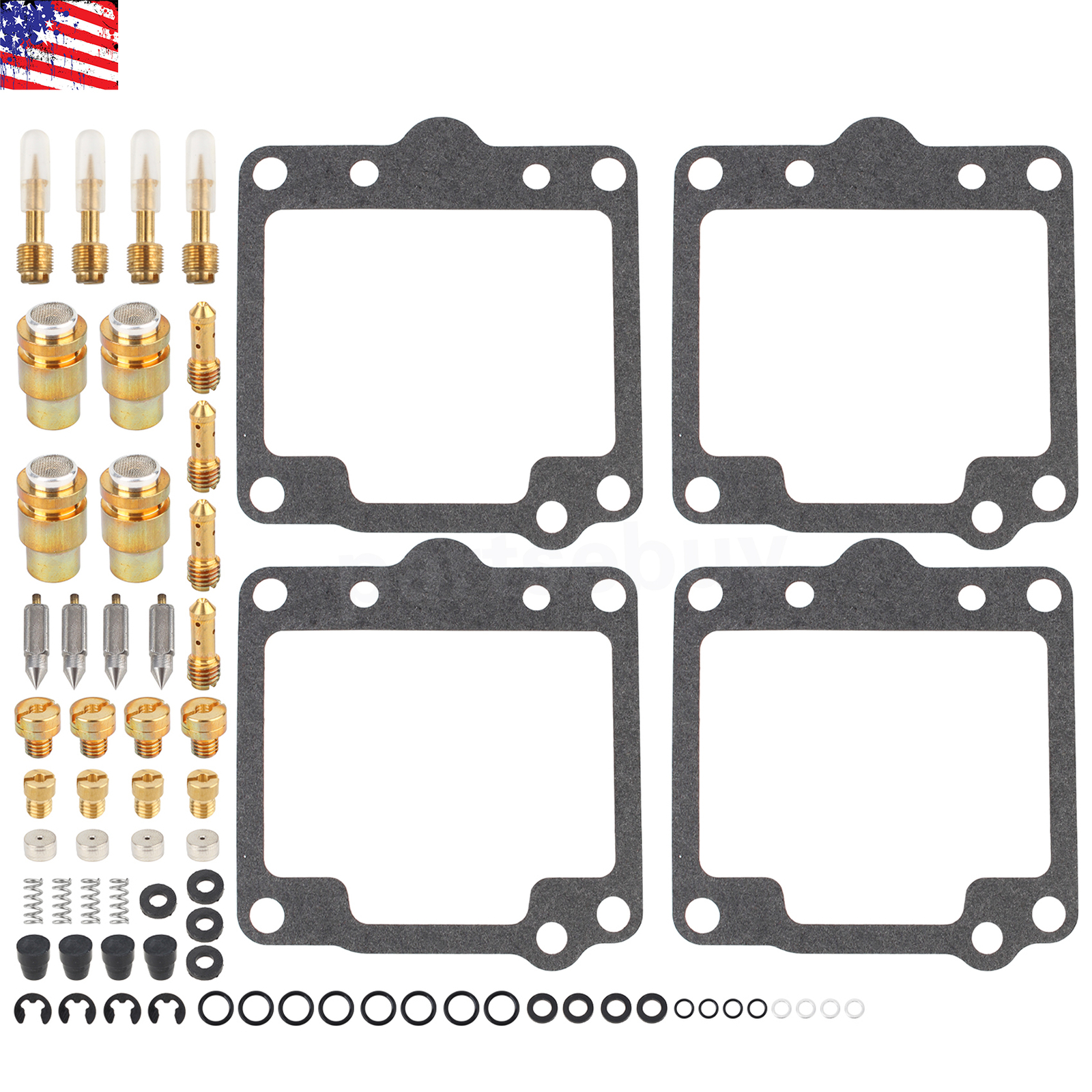 4X 801983 CARBURETOR CARB REPAIR REBUILD KIT GS750 GS750E GS750T