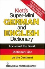 Klett's Super-Mini German and English Dictionary by Erich Weiss