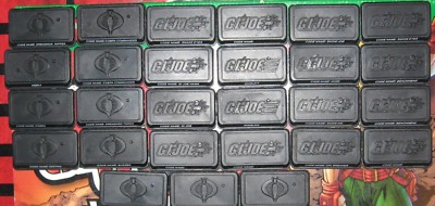 GI JOE COBRA Lot of 27 Figure Stands Anniversary Rise Pursuit 25th 30th 50th POC