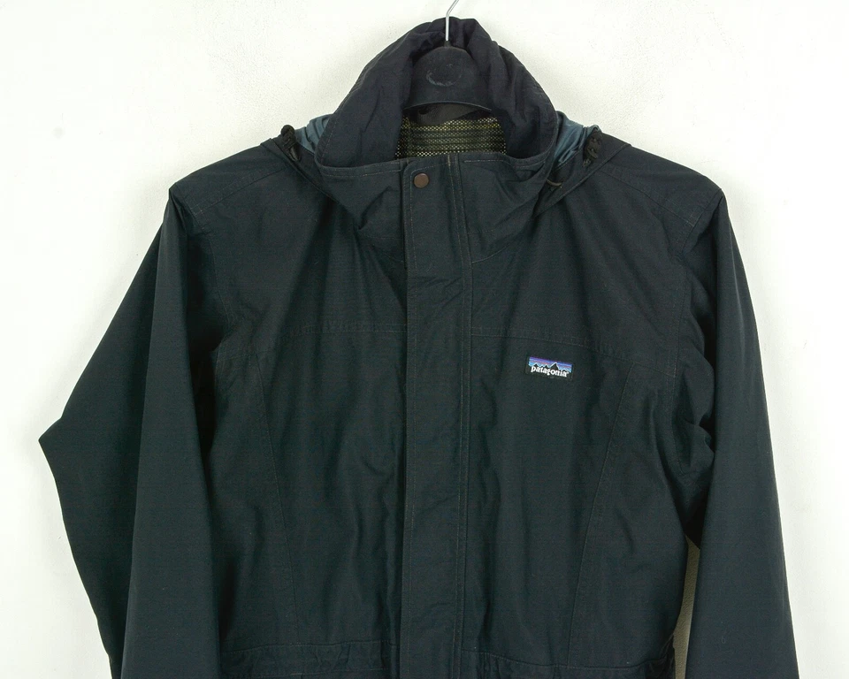 Patagonia Gore-Tex Vintage 2000s HOMME S Imperméable Parka Veste Coat Portugal - Photo 2/4