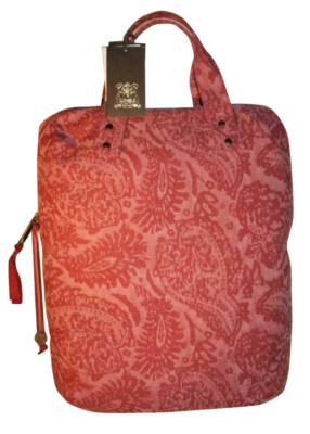 Trussardi Tasche Einkaufen Leinen Rosa 45 X 35 X 15 CM