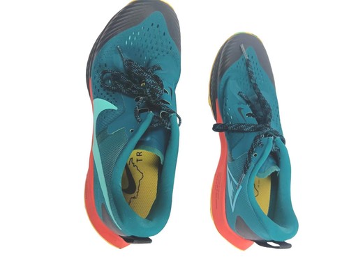 Nike Air Zoom Terra Kiger 5 Trail Running Shoes Men's Size 9 AQ2219-302 Teal - Picture 3 of 7